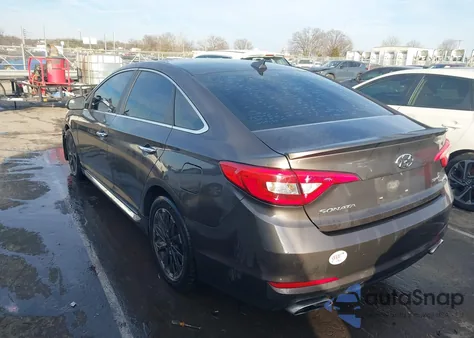 2016 Hyundai Sonata Sport from USA, damaged, VIN 5NPE34AFXGH379920